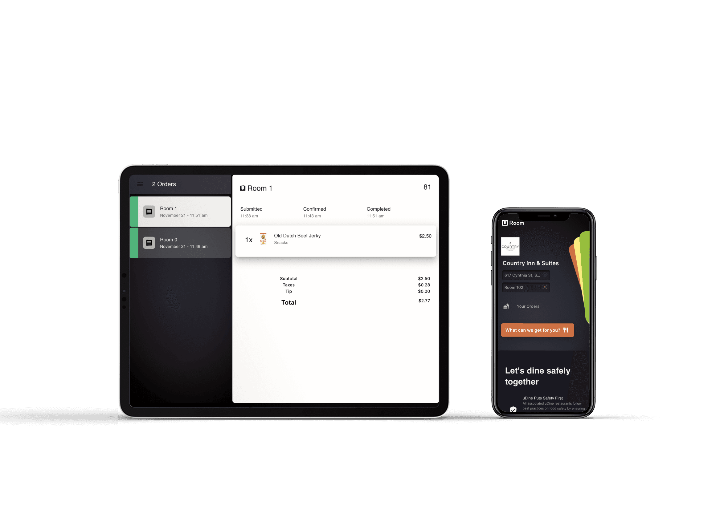 uSuite – Mobile Ordering & Payment Platform screenshot 1